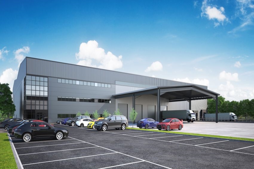 Towngate sticks with Caddick for £3 million third industrial unit