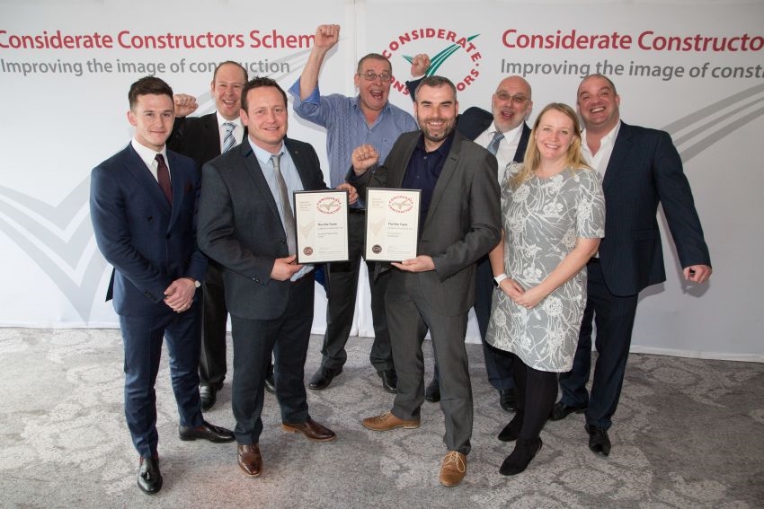  Yorkshire construction sites recognised as ‘considerate’  at national award ceremony