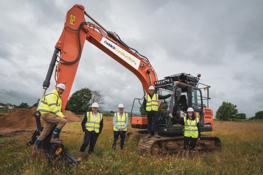 Caddick Construction break ground at 98-home Derbyshire City Region residential scheme  