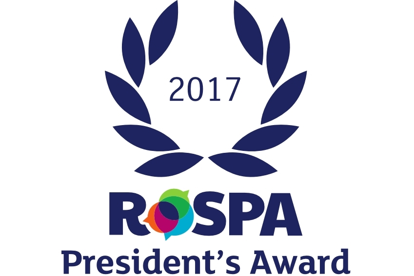 Caddick honoured again at RoSPA Safety Awards