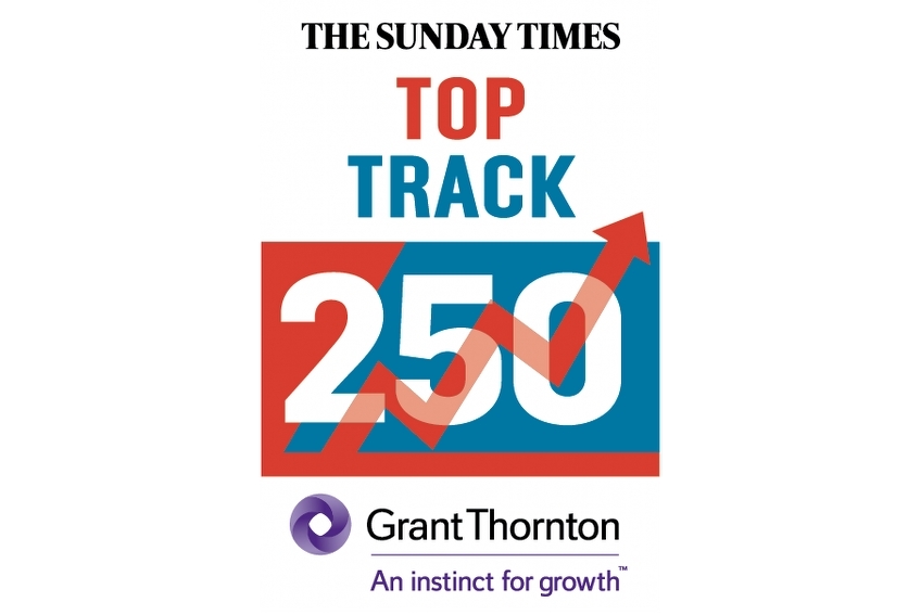Caddick Construction named on The Sunday Times Top Track 250 List