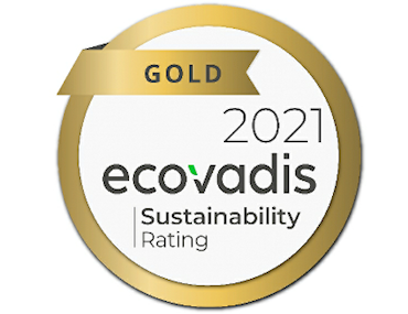 EcoVadis Sustainability Gold Rating