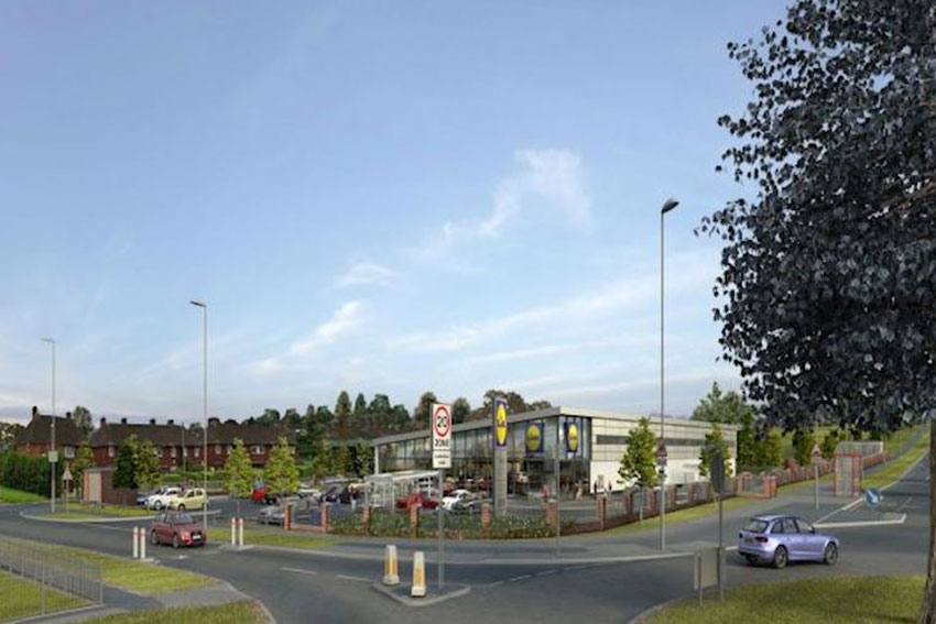 Contract for West Yorkshire’s first ‘Lidl of the Future’ store awarded to Caddick Construction