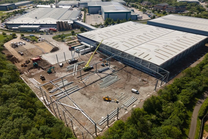 Caddick Construction makes progress delivering Alpla UK’s expansion plans