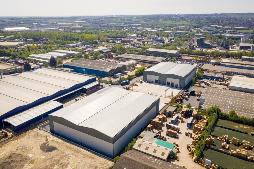 Caddick complete phase one of the new industrial units in Leeds 