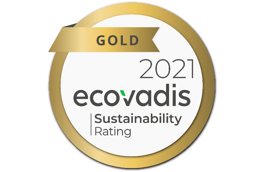 Caddick Construction awarded gold rating for sustainability by EcoVadis