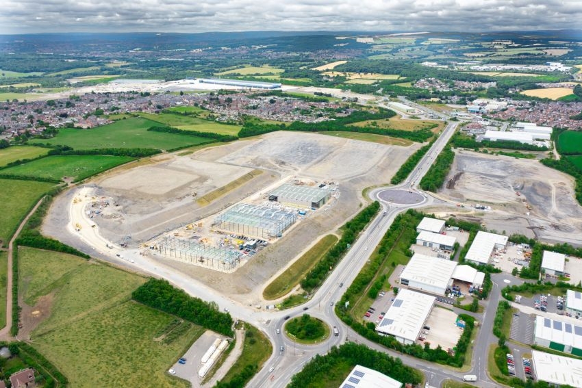 Caddick Construction start on site for Phase 2 of Gateway 36 industrial scheme, Barnsley