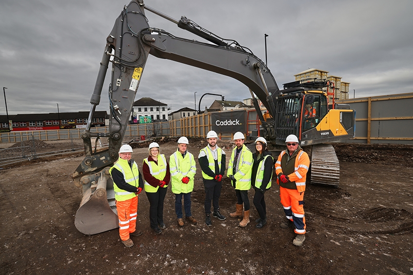 Work begins to build new homes on former Chantry House site