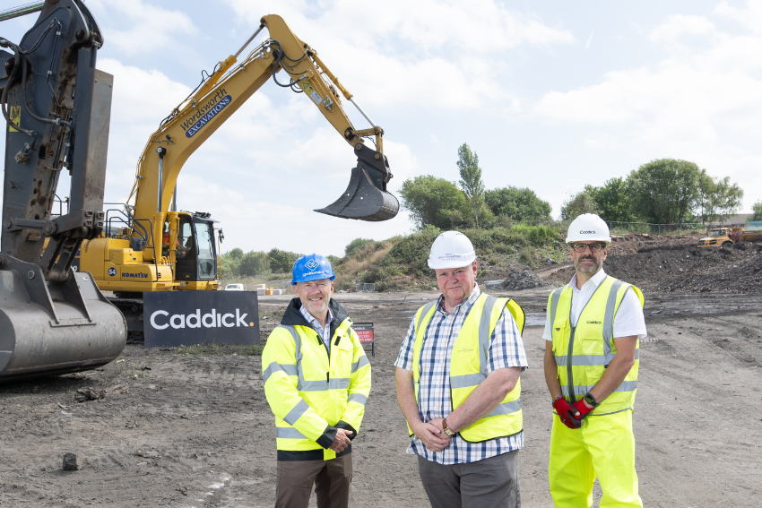 Caddick Begins Construction of £28m Urban Logistics and Industrial Scheme In Wolverhampton
