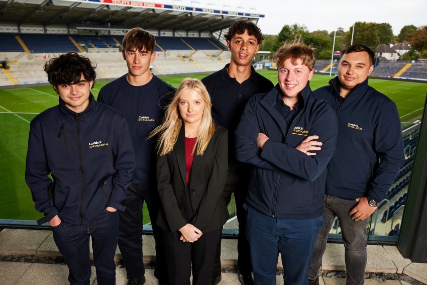 New apprentice cohort joins Caddick Construction