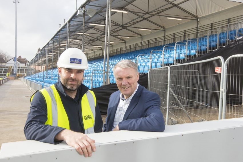 New Emerald Headingley structures in use for the first time