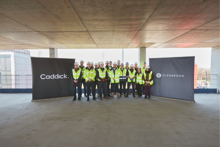 Caddick ‘Tops Out’ In Trafford