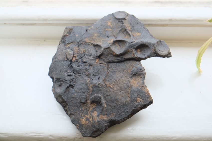 Caddick find piece of a Viking Pitcher whilst refurbishing Stonebow House, York 