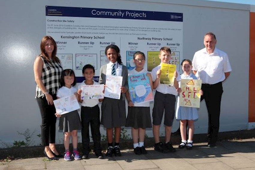 Liverpool Shopping Park school poster presentation 