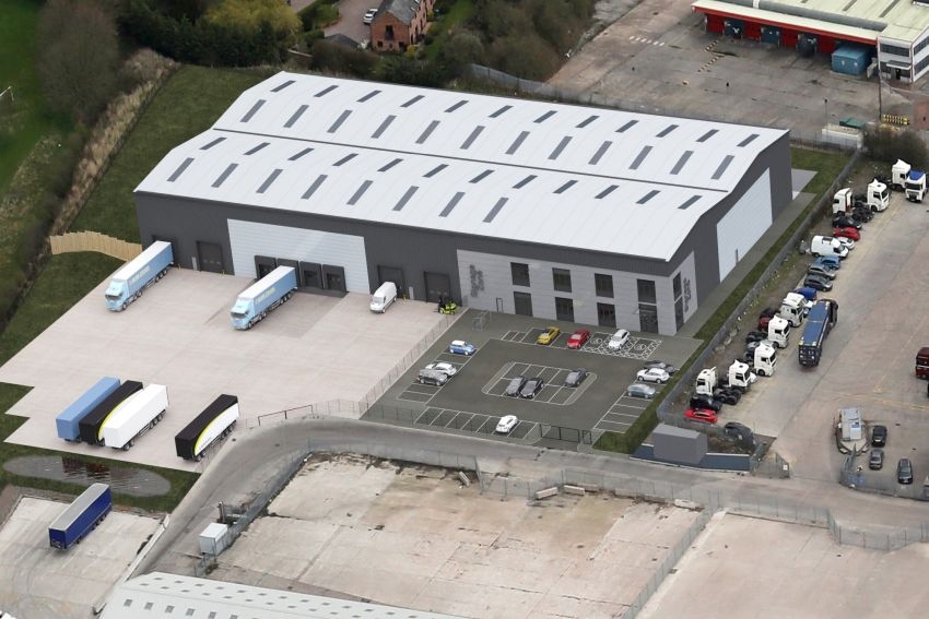 Caddick on schedule to deliver the latest phase on Warrington South Distribution Park 