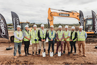 Caddick Breaks Ground on Richardson Barberry’s New DPD Parcels Hub at £250m Business Park