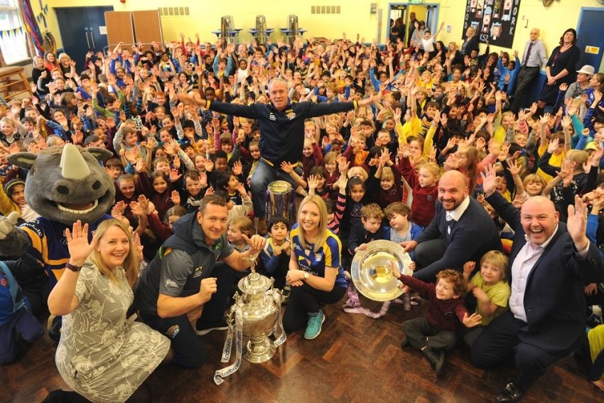 Leeds Rugby Foundation Take Over Day